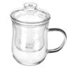 Perfekte Tasse aufbrühen – Top-Infuser-Becher für Teeliebhaber, 350 ml