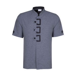 Kochuniform mit modernem Schnitt – stilvoll, funktional & leistungsstark in Grau