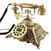 Klassisches Messingtelefon: Zeitlose Schönheit für Ihr Zuhause
