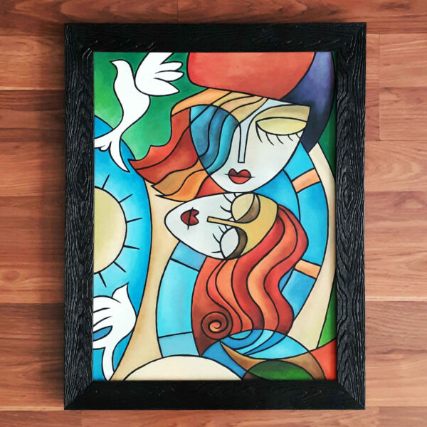 Cubism-Wall-Art-Painting-–-Suitable-for-Minimalist-and-Modern-Designs-2