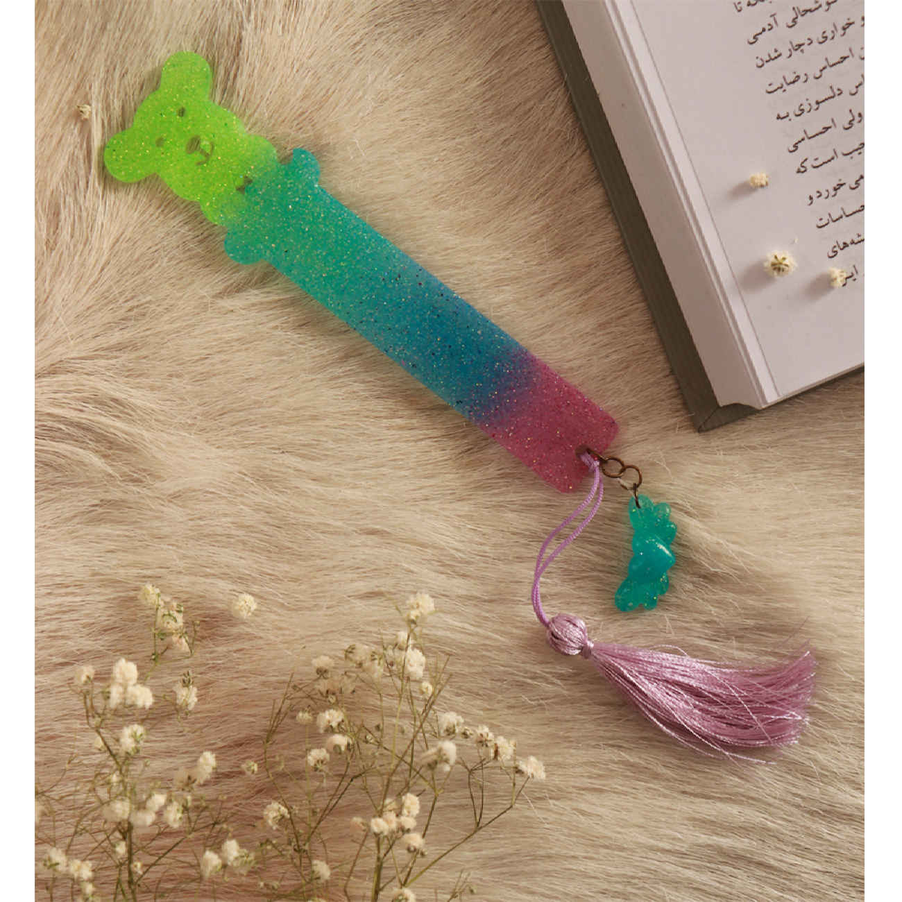 Elegantes Harz-Lesezeichen – Geeignet für Lehrer oder als Abschlussgeschenk