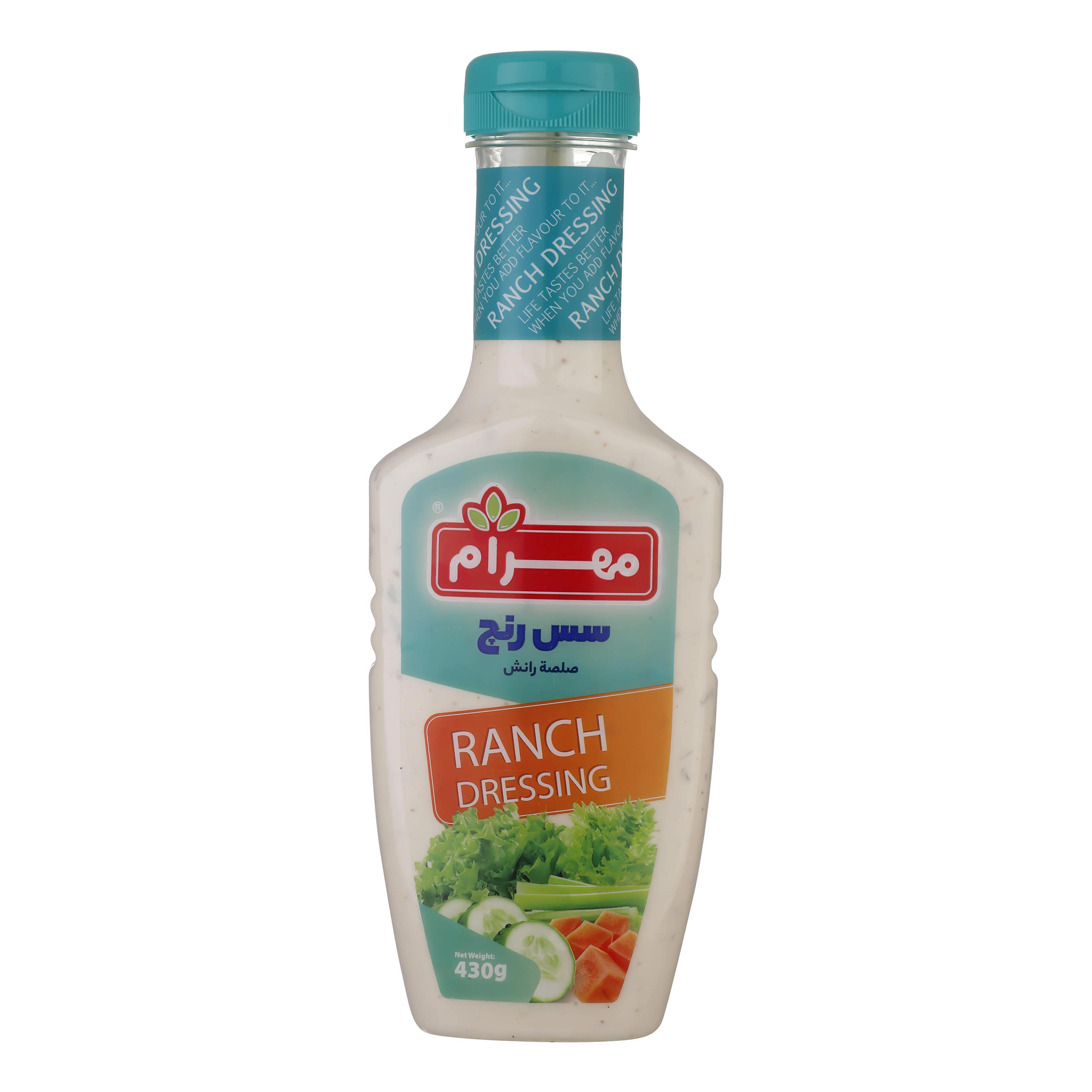 Ranch Dressing für den Alltag – Geeignet für Wraps, Burger & Salate, 430 g (3x)