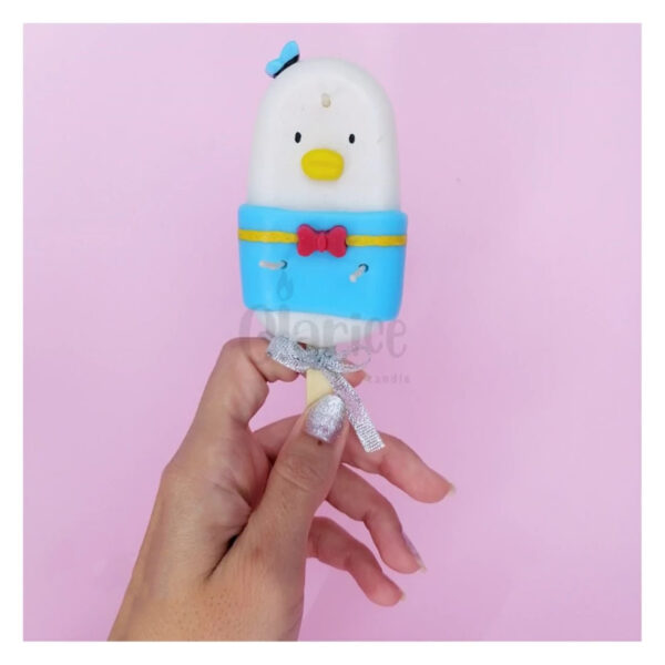 Fancy-Popsicle-Candle-with-Chick-Design-2