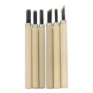 Handmeißel zum Holzschnitzen – Sanfte & präzise Schnitte (6er-Pack)