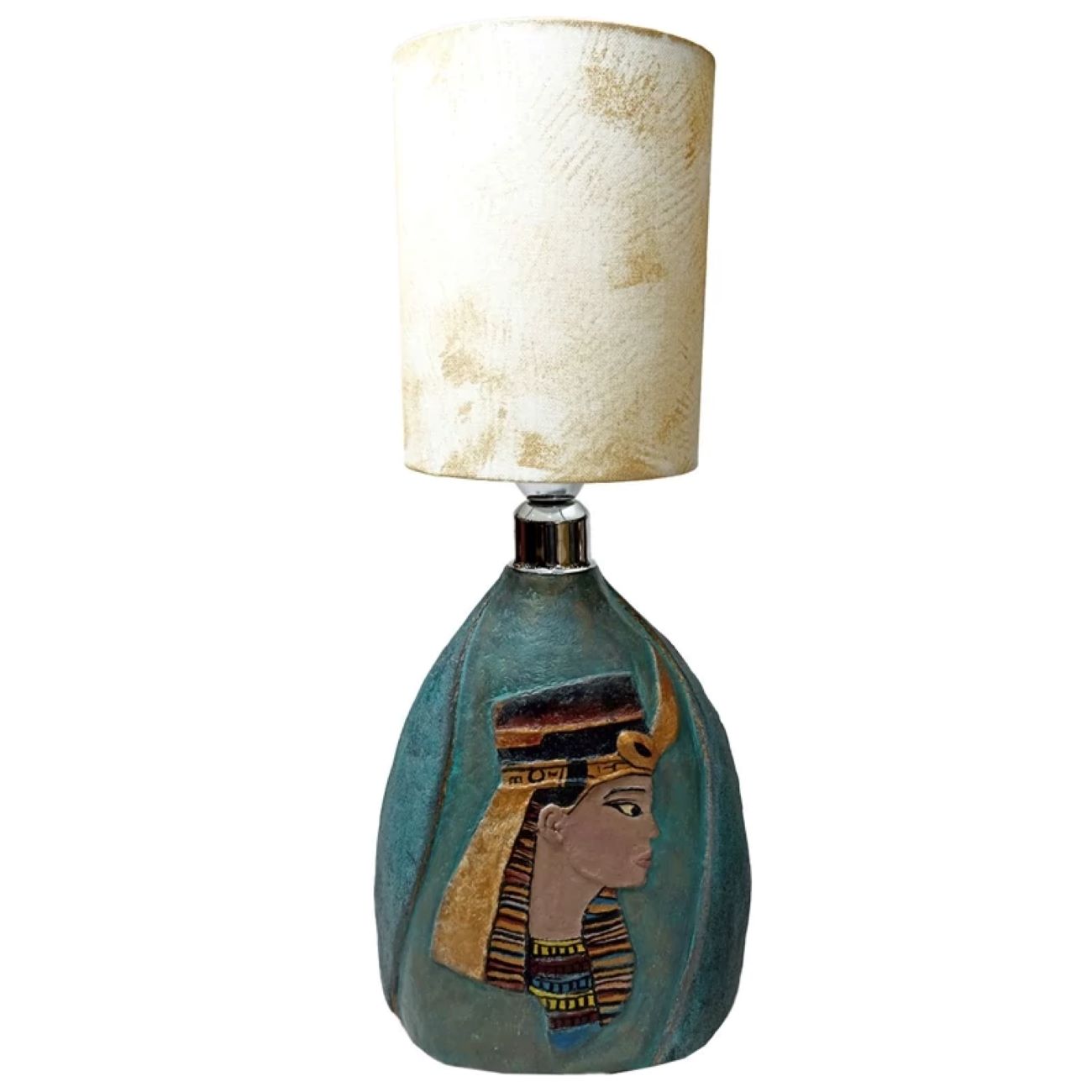 Handgefertigte Tischlampe im ägyptischen Design