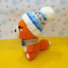 Handgestrickte Fuchspuppe – Weiches Plüschtier mit detaillierter Handwerkskunst