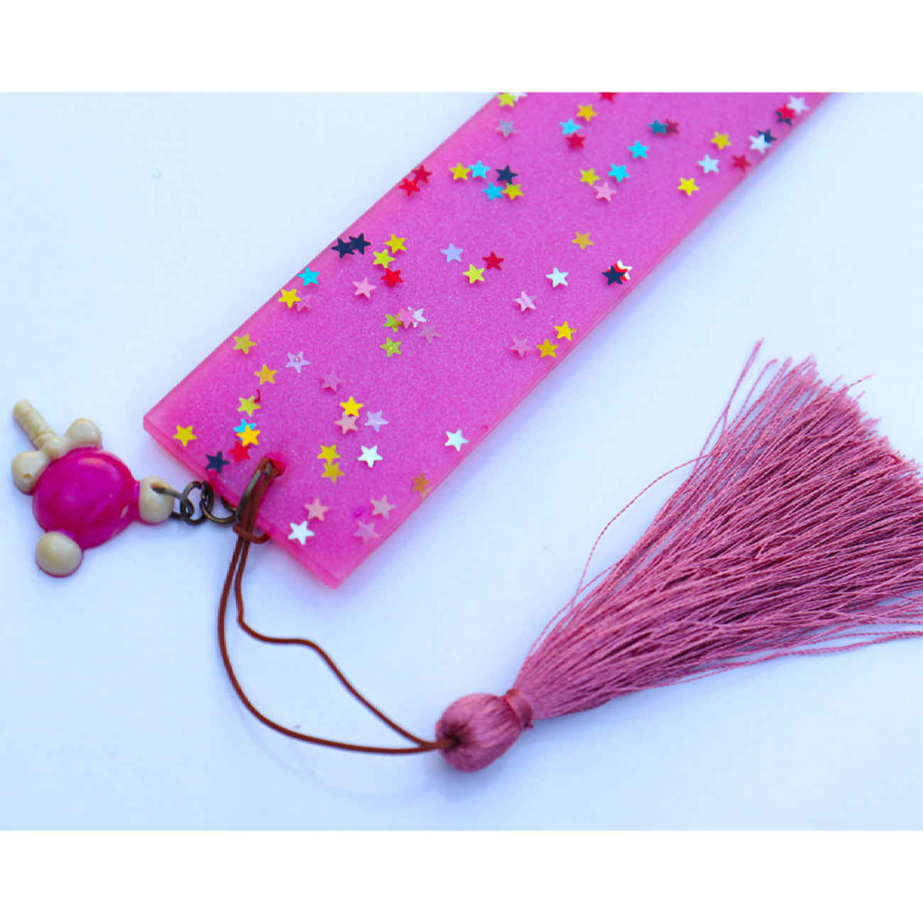 Handgefertigtes Lesezeichen aus Harz – Lesebegleiter, Ideal für Kinder & Erwachsene