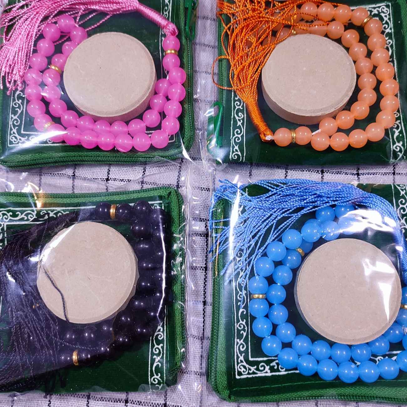 Karbala Turbah Gebetset – Mohr, Tasbih & mit Reißverschluss Gebetsteppich