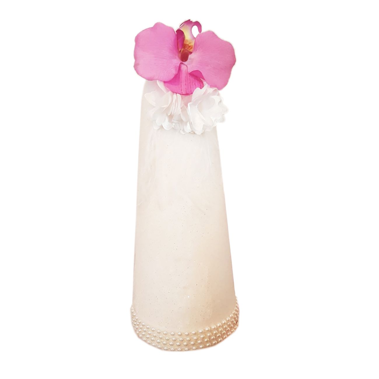 Zuckerhut-Set im Orchideen-Design für Hochzeiten mit Notizbuch zur Baleh-Boroon-Zeremonie