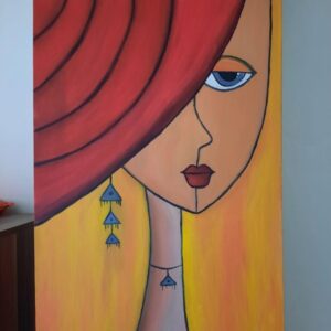 Originales Kunstwerk im Kubismus-Stil – Geeignet für Kunstliebhaber und Dekorateure