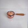 Musterhafter Kupfer-Tee-Infuser mit Holzgriff