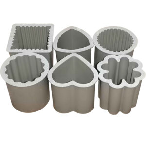 Plastik-Kerzenform-Set – Verschiedene Formen & Größen, geeignet für Anfänger & Profis (6x)