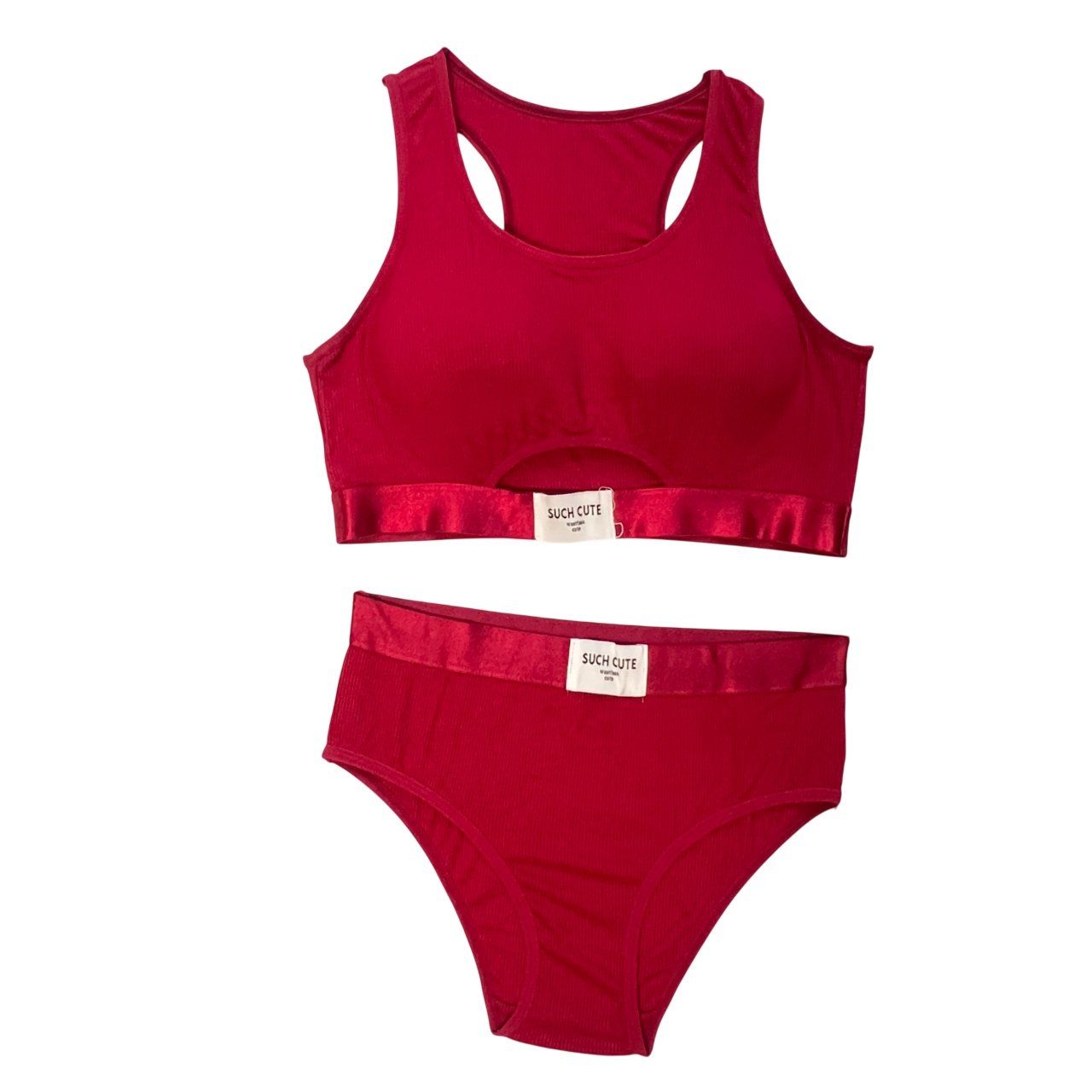 Sport-BH mit Racerback und Höschen-Set – Für Fitness & bequeme Bewegung