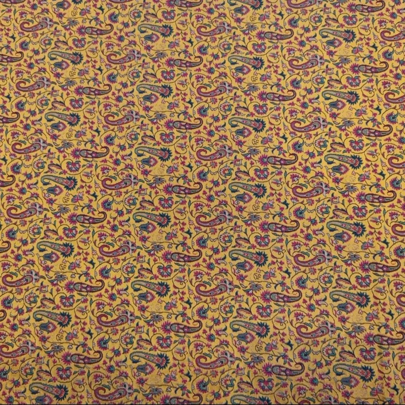 Königlicher persischer Termeh-Stoff – Handgewebte Eleganz aus Yazd