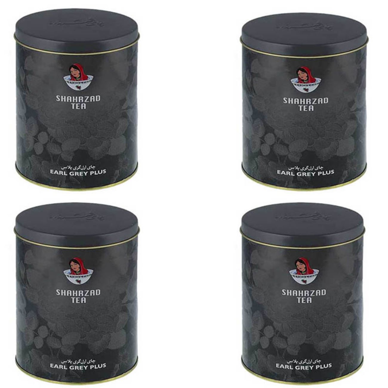 Shahrzad Importierter Schwarzer Tee – 325g (4er-Pack)