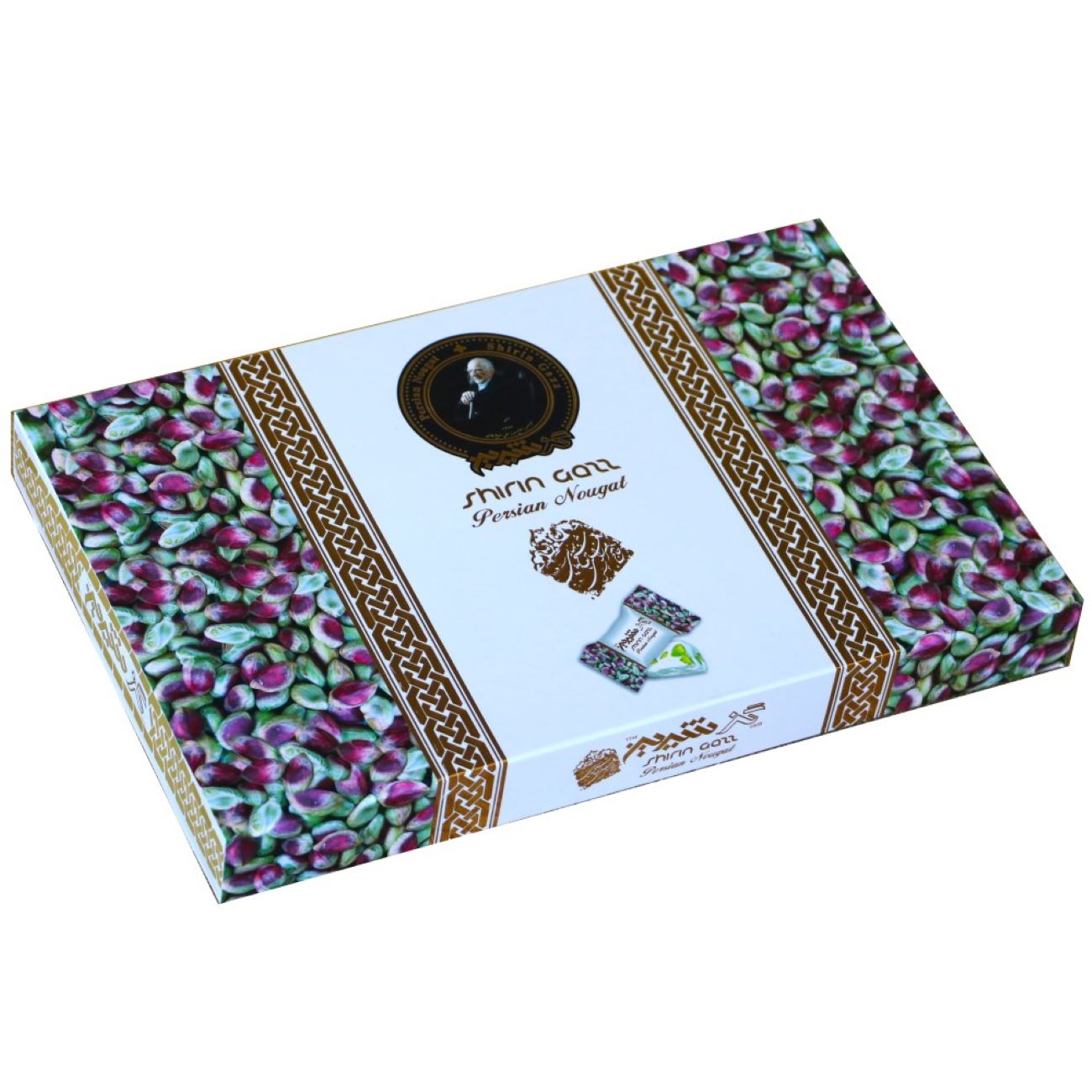Shirin Gaz Bites mit 18 % Pistazien – 400 g (2x)