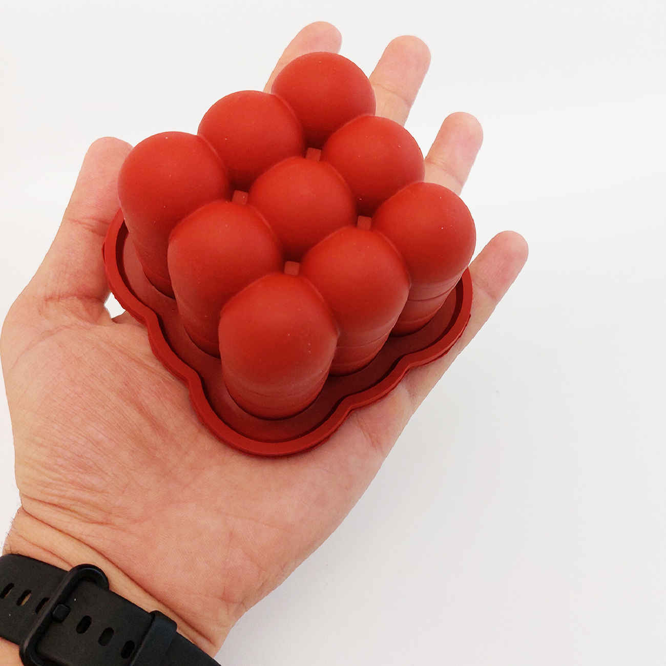 Silikon-Kerzenform für Anfänger & Profis mit Rubik-Design