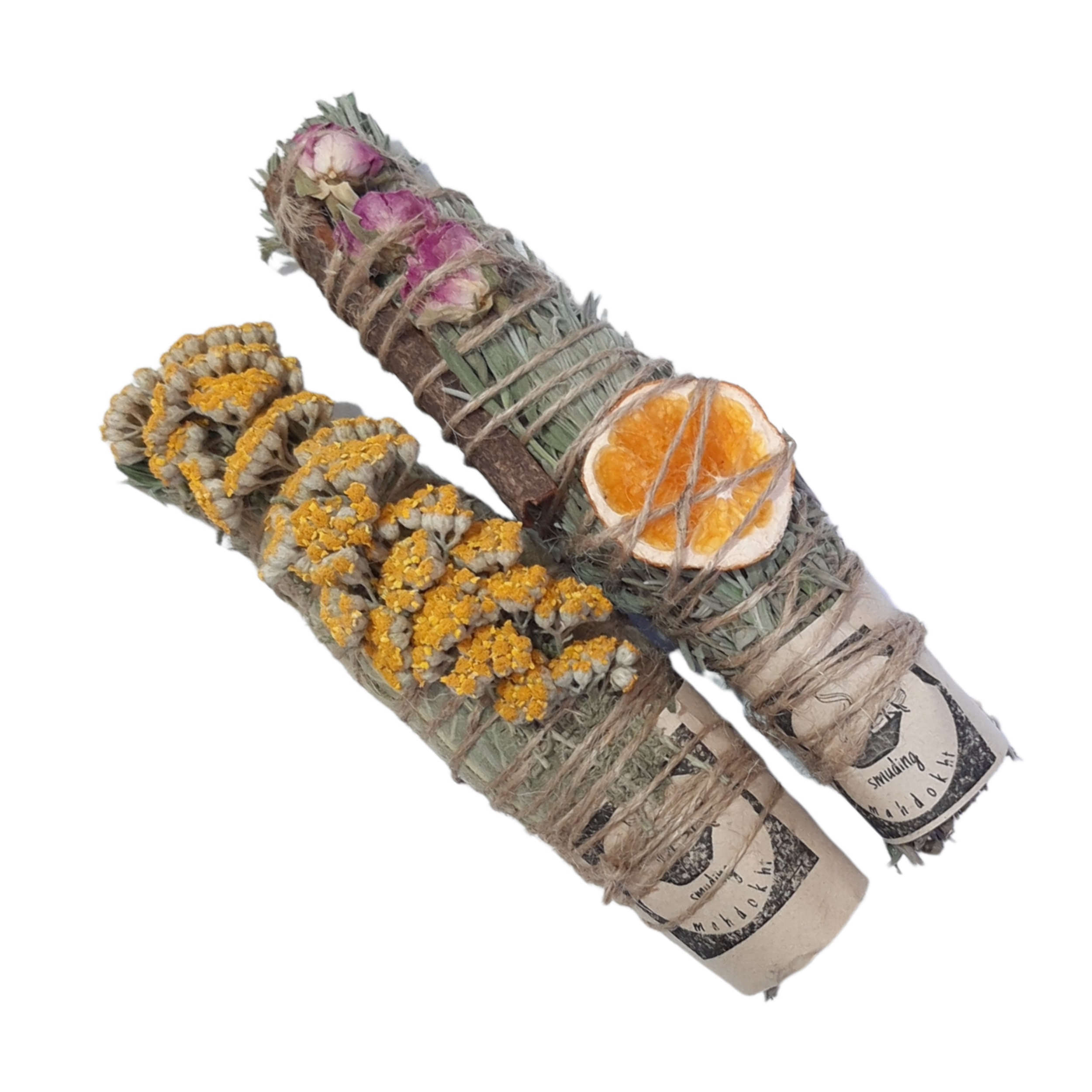 Beruhigendes Smudge mit Lavendel und Königskerze – Für nächtliche Rituale geeignet (2er-Pack)