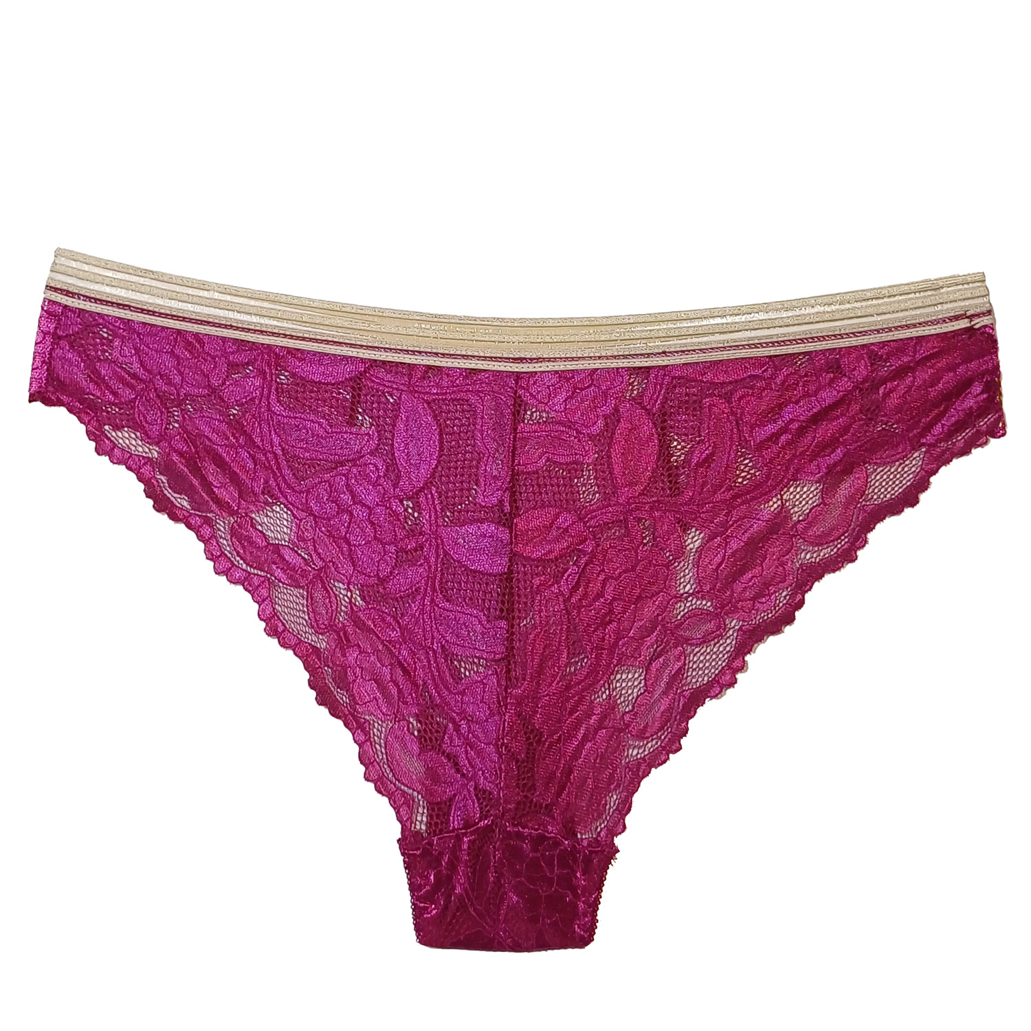 Gepolsterter BH & String im Schwammstil mit sanftem Bügel