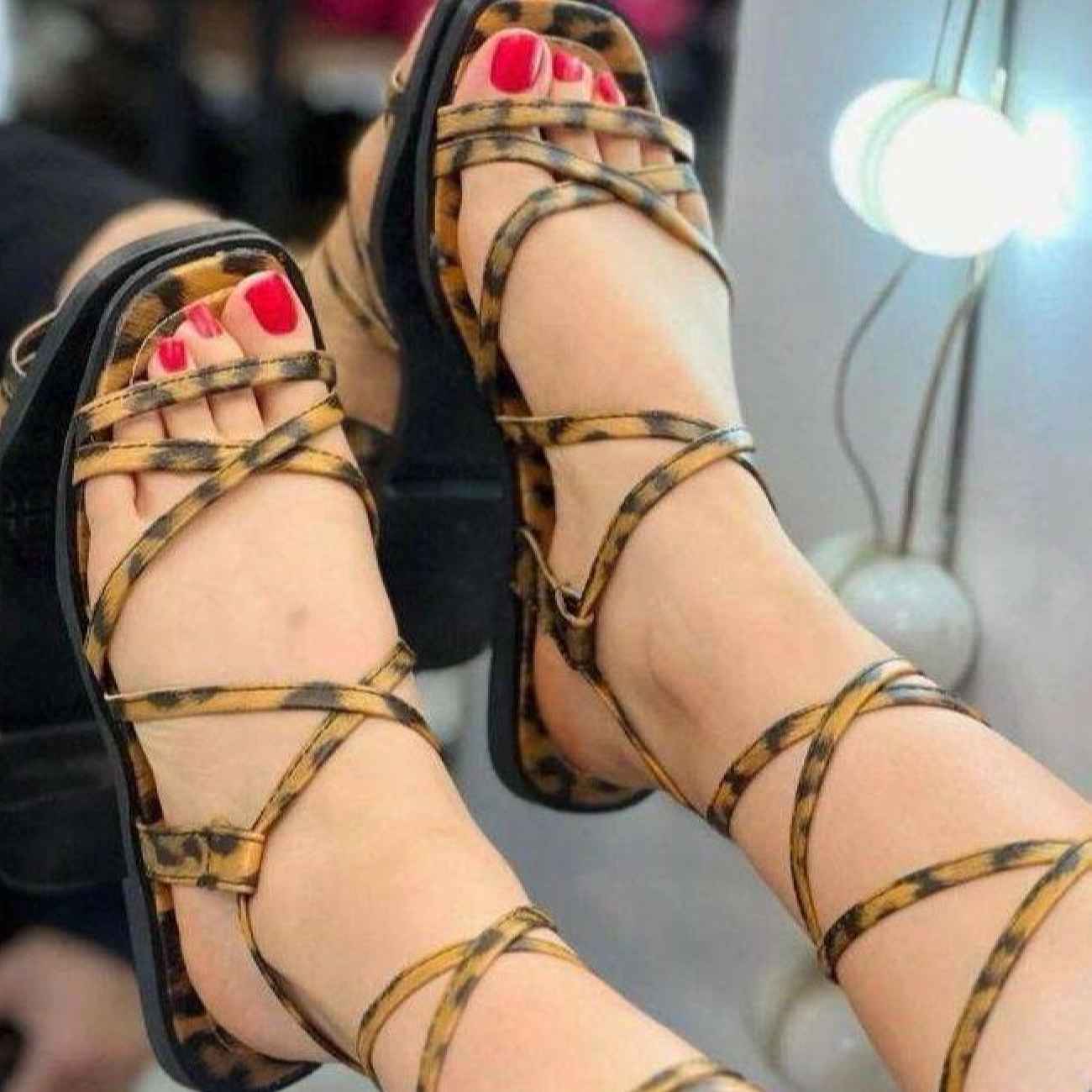 Stilvolle Gladiatorensandale für Damen – Perfektes Sommerschuhwerk