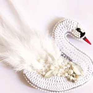 Schwan-Design Brosche – Wunder der Tierwelt, verleihen Sie Ihrem Look das gewisse Etwas