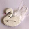 Schwan-Design Brosche – Wunder der Tierwelt, verleihen Sie Ihrem Look das gewisse Etwas