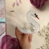 Schwan-Design Brosche – Wunder der Tierwelt, verleihen Sie Ihrem Look das gewisse Etwas