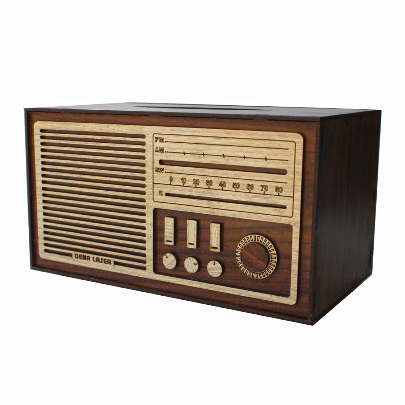 Taschentuchbox in Radioform – Nostalgisches & verspieltes Design