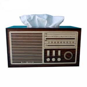 Taschentuchbox in Radioform – Nostalgisches & verspieltes Design