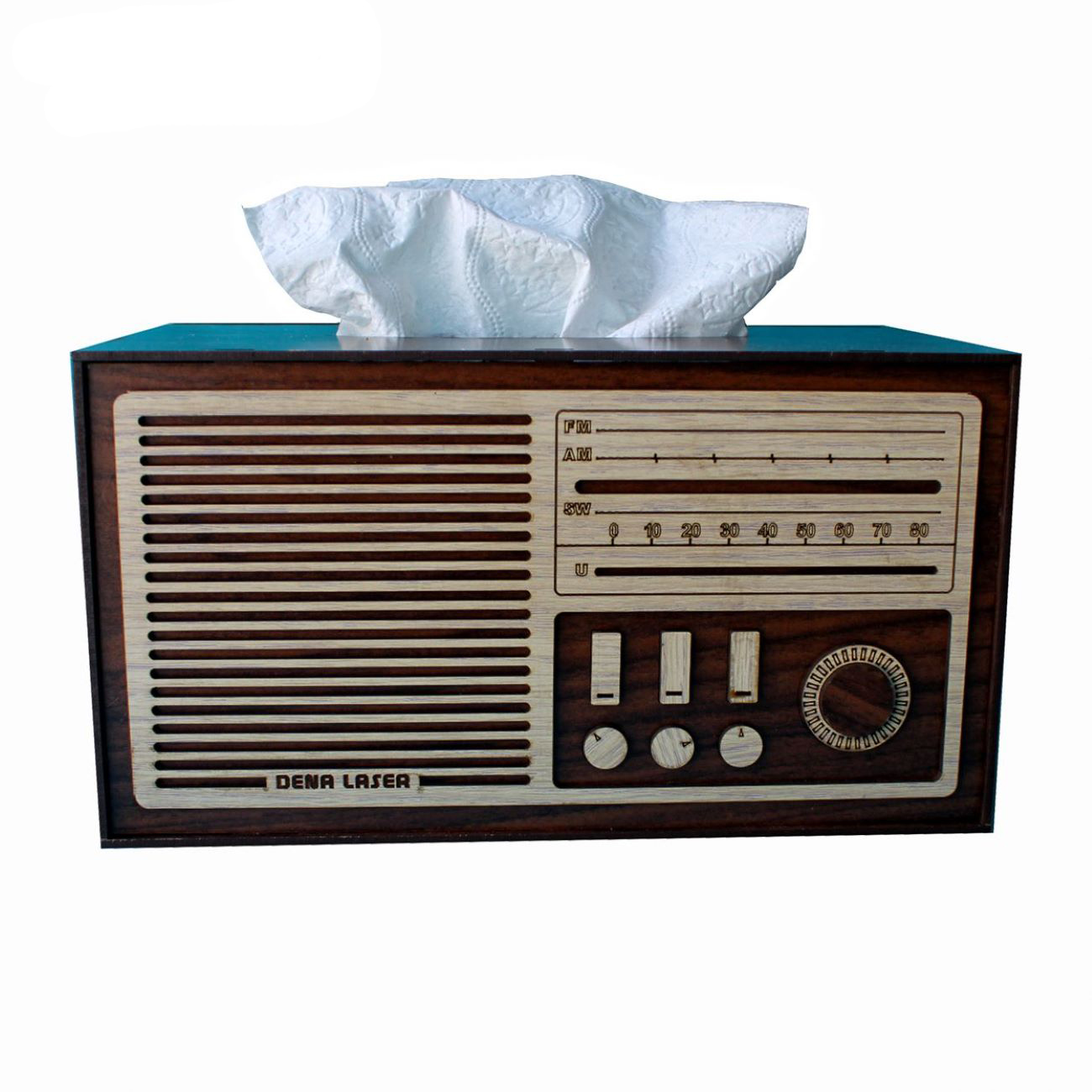 Taschentuchbox in Radioform – Nostalgisches & verspieltes Design