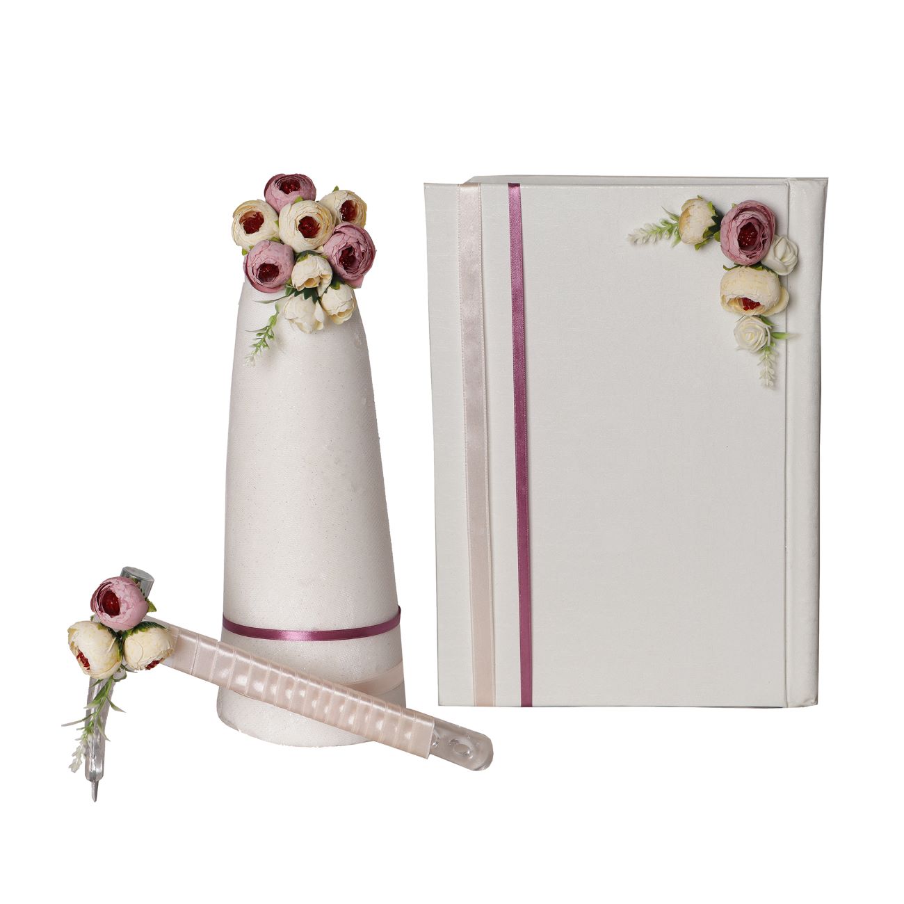 Traditionelles iranisches Zuckerhut-Set mit Schneidewerkzeug und Notizbuch für die Baleh-Boroon-Verlobungsfeier