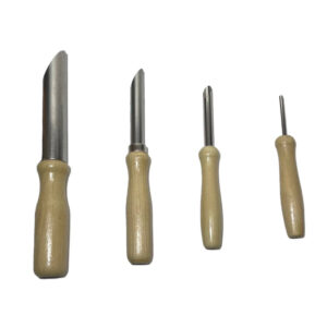 Vielseitiger Lochstanzer – Geeignet für Bastelarbeiten und Reparaturen (Set mit 4 Stück)