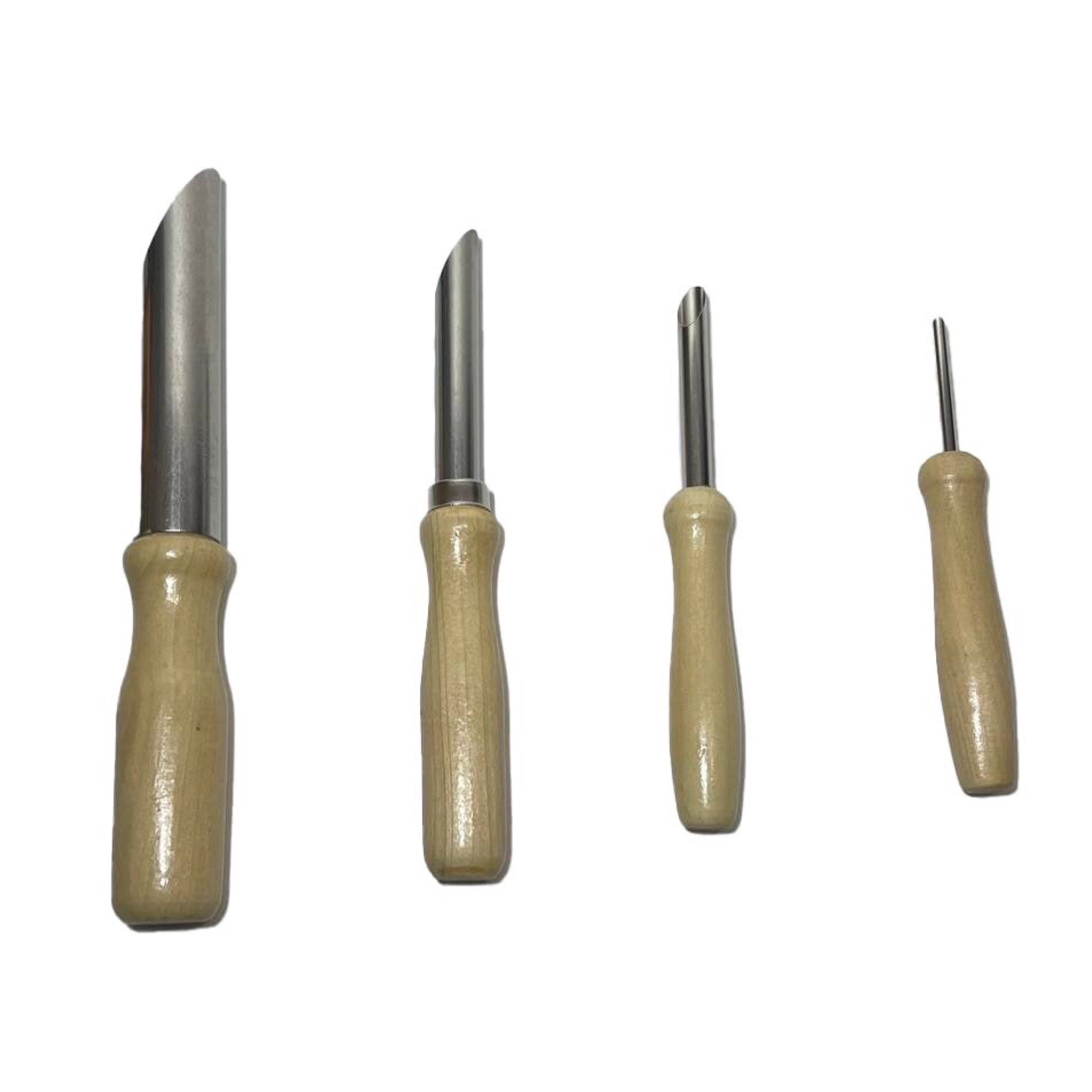 Vielseitiger Lochstanzer – Geeignet für Bastelarbeiten und Reparaturen (Set mit 4 Stück)