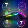Kabellose Gaming-Maus – 6 Tasten, optischer Sensor, 3600 DPI, 2,4GHz, USB-Dongle