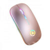 Kabellose Logitech-Gaming-Maus – 4 Tasten, RGB-Beleuchtung, leise Klicks, USB-Dongle, optischer Sensor