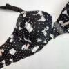 Damen-Balconette-BH & String-Set – Halber Push-up, laserbeschnitten, Körbchengröße B