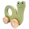 Zepetooys Holzspielzeug Schnecke – Umweltfreundliches, handgefertigtes Spielzeug für Kleinkinder