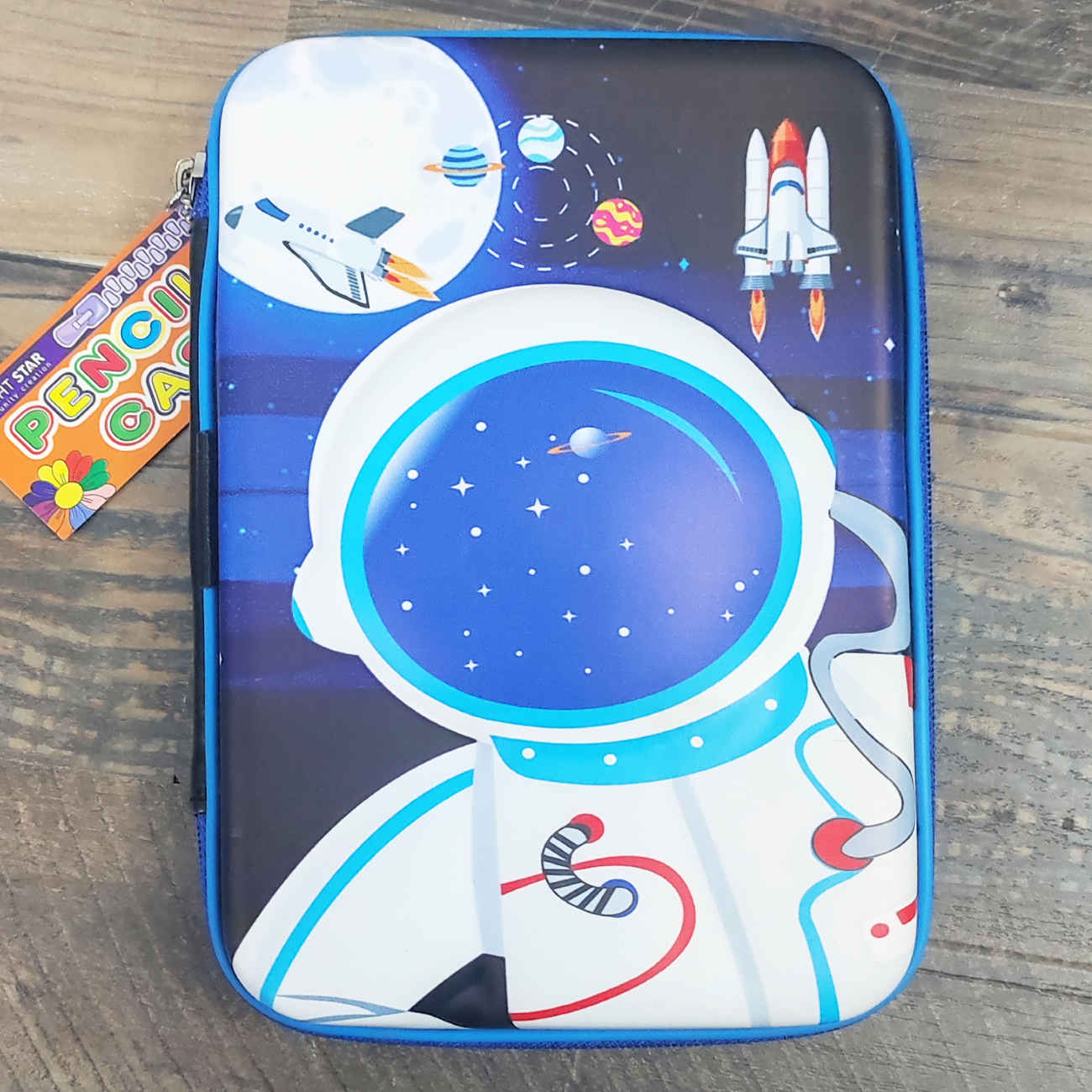 3D-Weltraum-Federmäppchen – robustes Kunststoffdesign für Kinder von Light Star