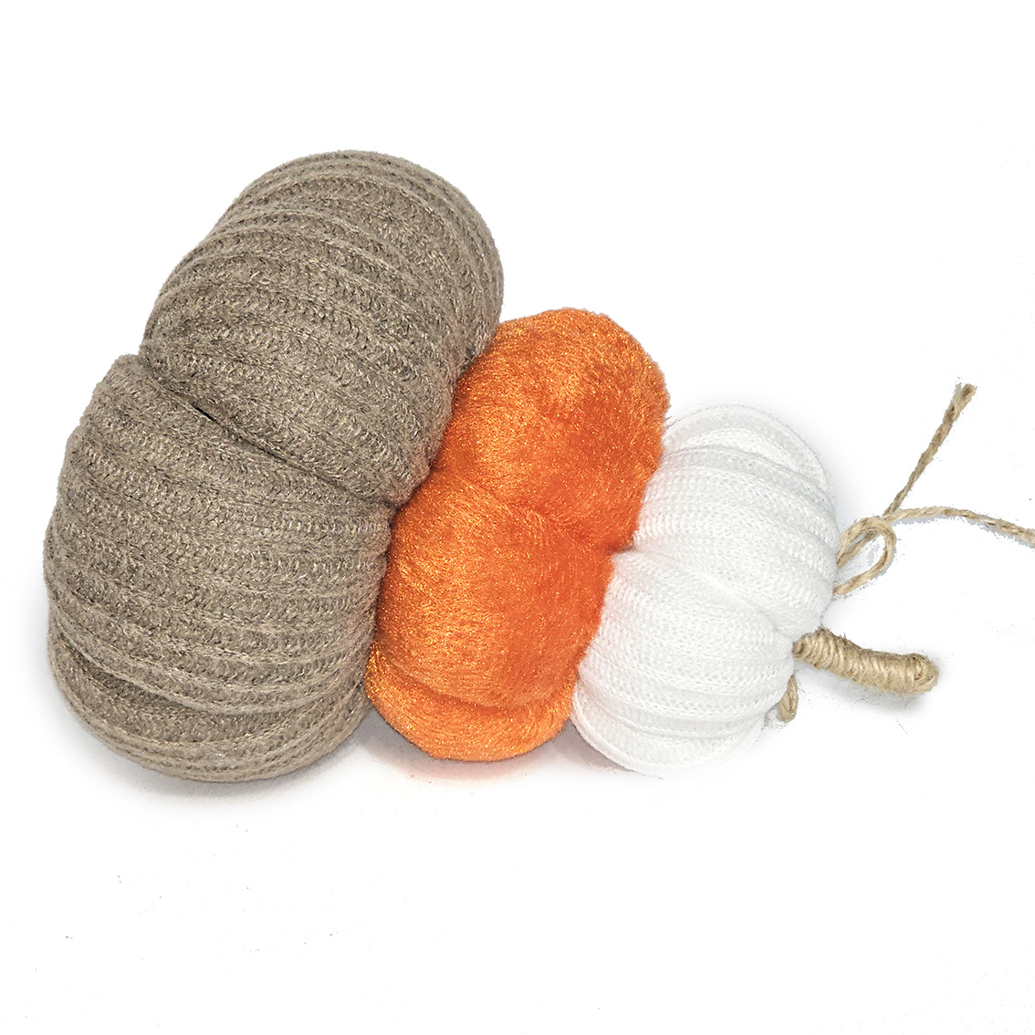 Angehängtes Kürbis-Set – Einzigartiges Design, ideal für rustikale Wohnräume