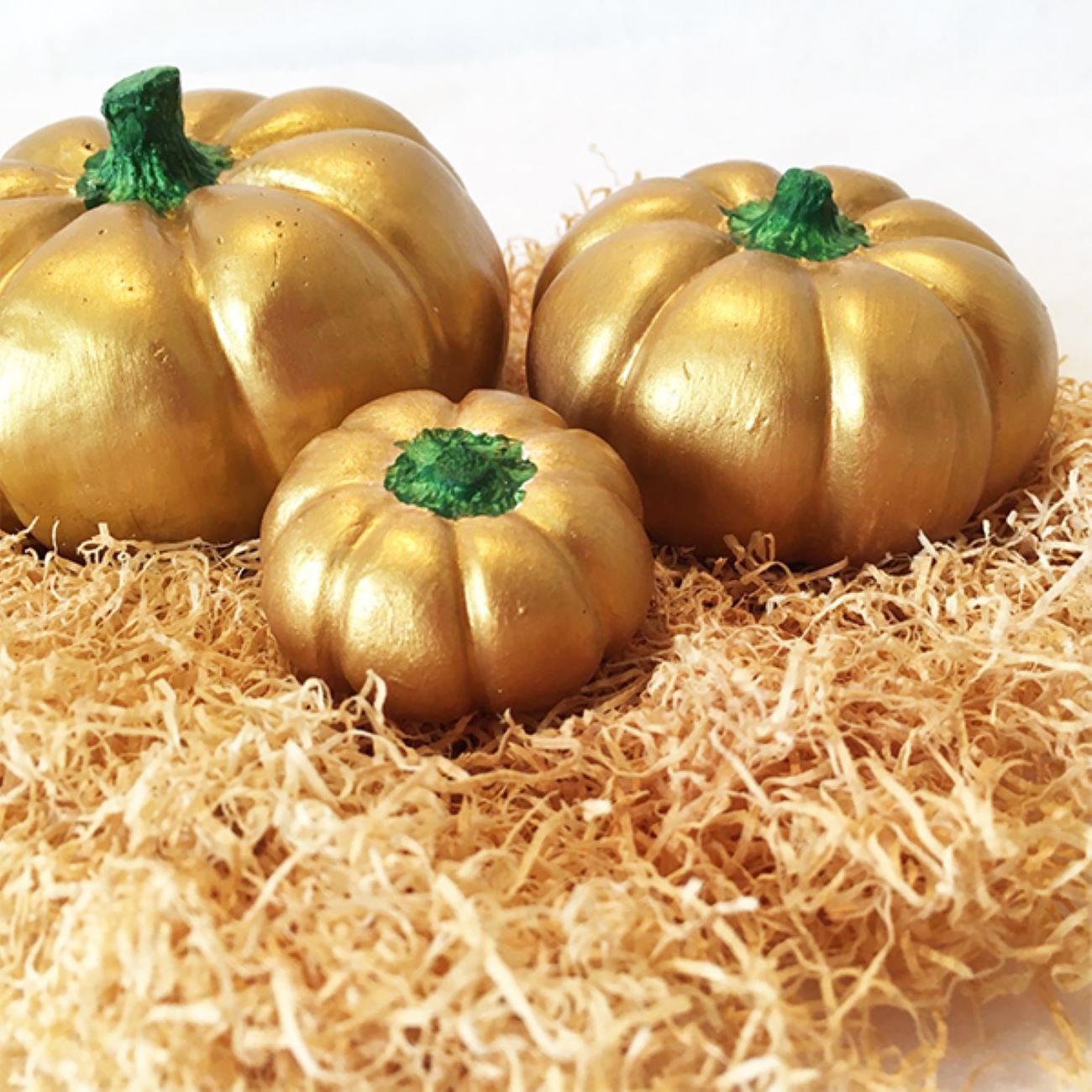 Klassischer Kürbisschmuck – Ideal für Ernte- und Herbstmotive (3er-Set)