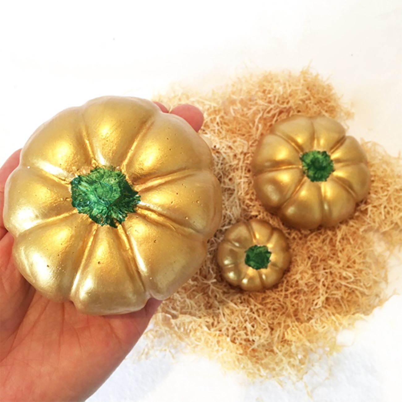 Klassischer Kürbisschmuck – Ideal für Ernte- und Herbstmotive (3er-Set)