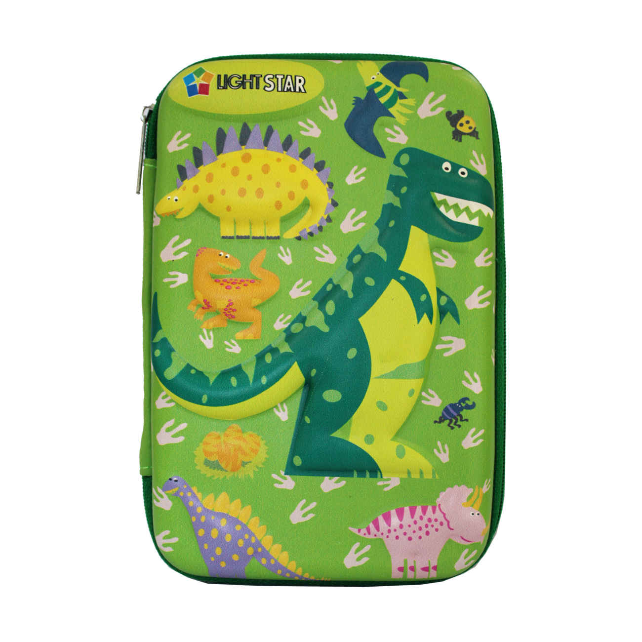 Leichtes Dinosaurier-Federmäppchen für Kinder – aus weichem Schaumstoff, ideal für den Rucksack