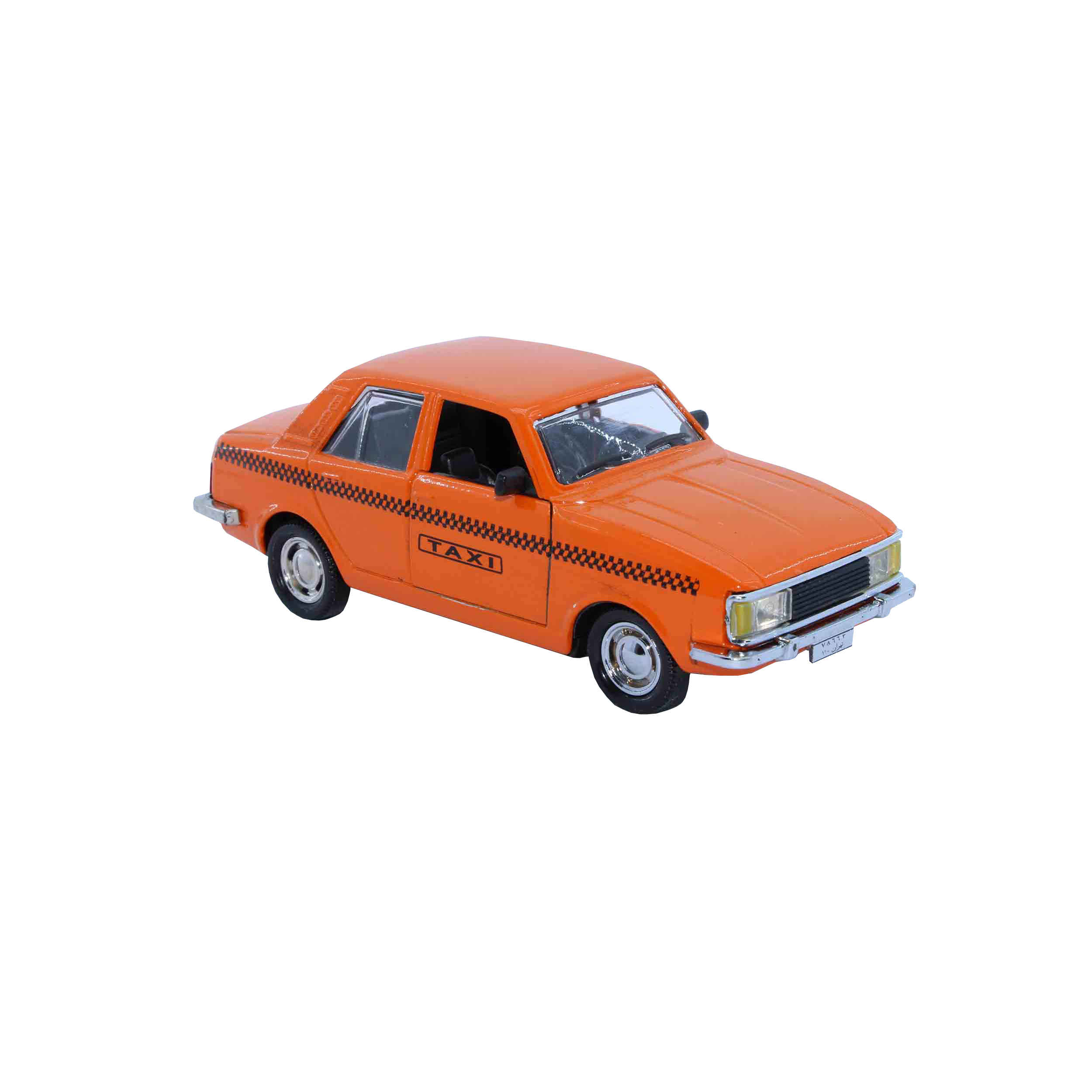 Paykan Taxi-Spielzeugauto – Retro-Iranisches Gussmodell für Kinder und Sammler