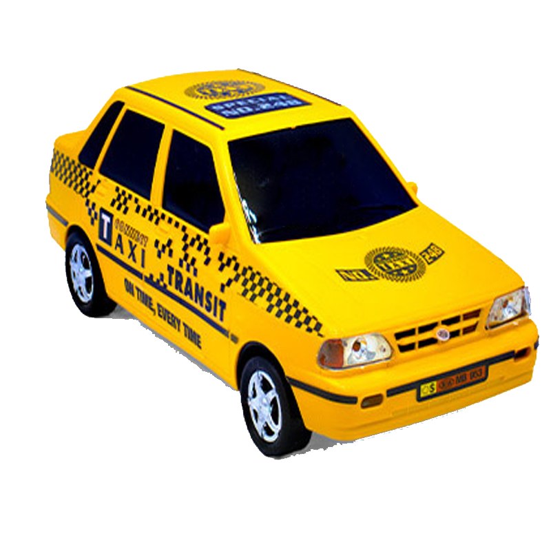 Spielzeugtaxi Pride 131 Gelb – Perfektes Passagiermodell für Spielzeugauto-Liebhaber