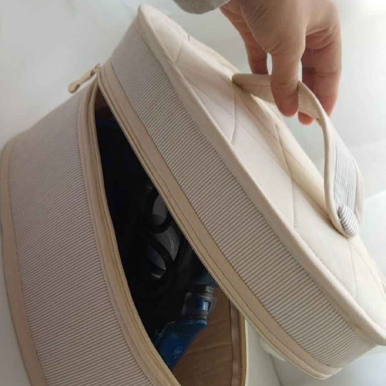 Schützende Bügeleisen-Abdeckung – Kompakt, preiswert, ideal für Schubladen- und Kleiderschrank-Organizer