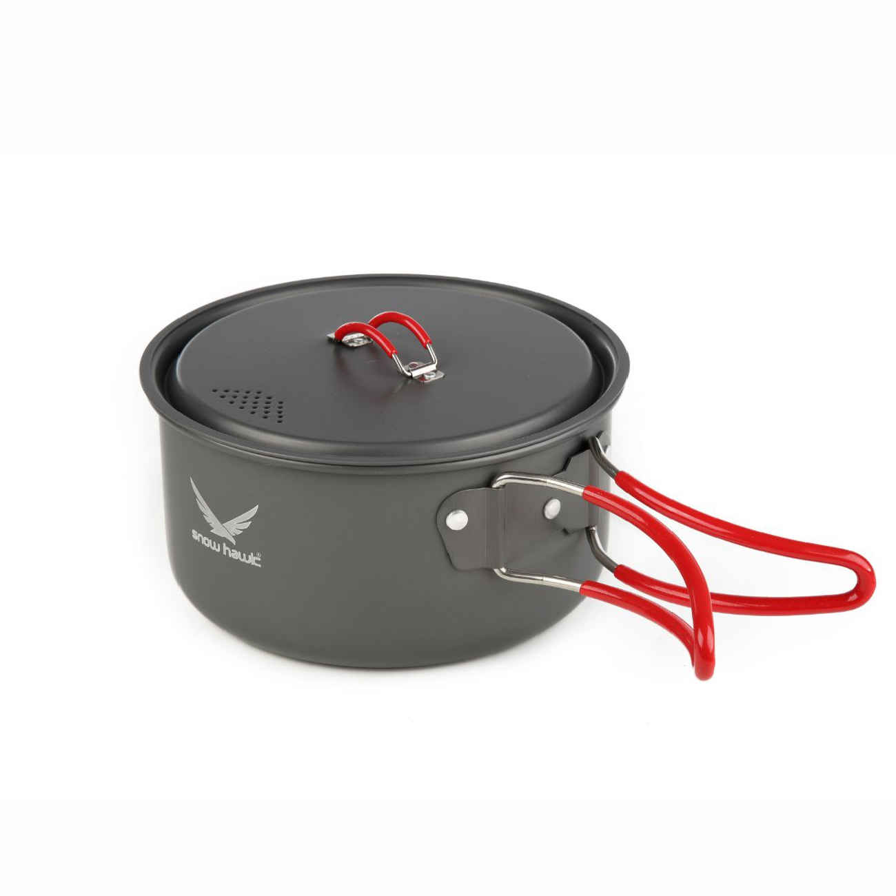 Snow-Hawk-Camping-Kochgeschirr-Set für 2 Personen – Langlebiges, platzsparendes Kochset