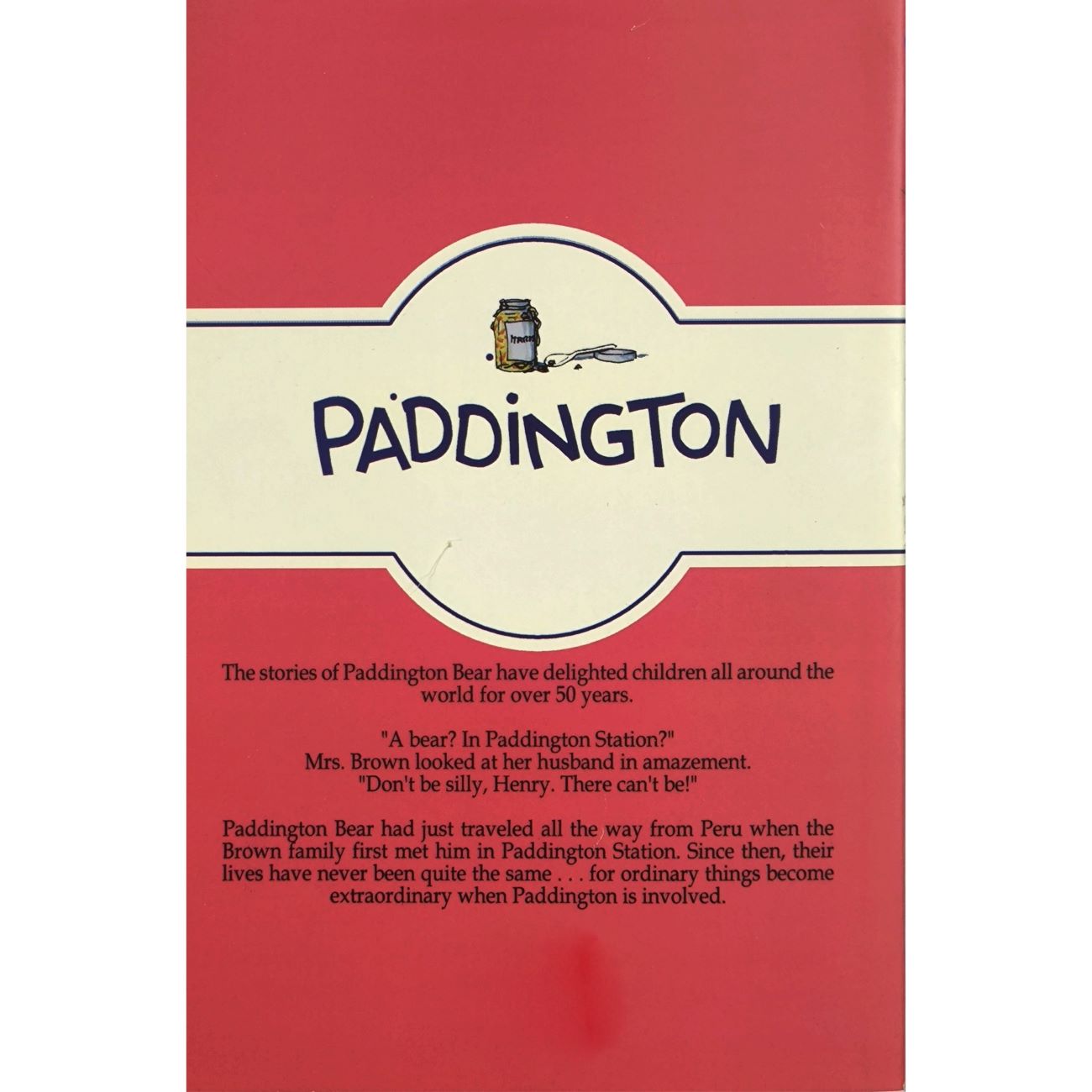 A Bear Called Paddington 2 by Michael Bond (English)