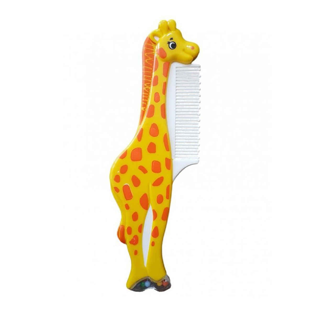 Baby-Kamm & Bürsten Set mit niedlichem Giraffen-Design – Perfekt für Babypflege