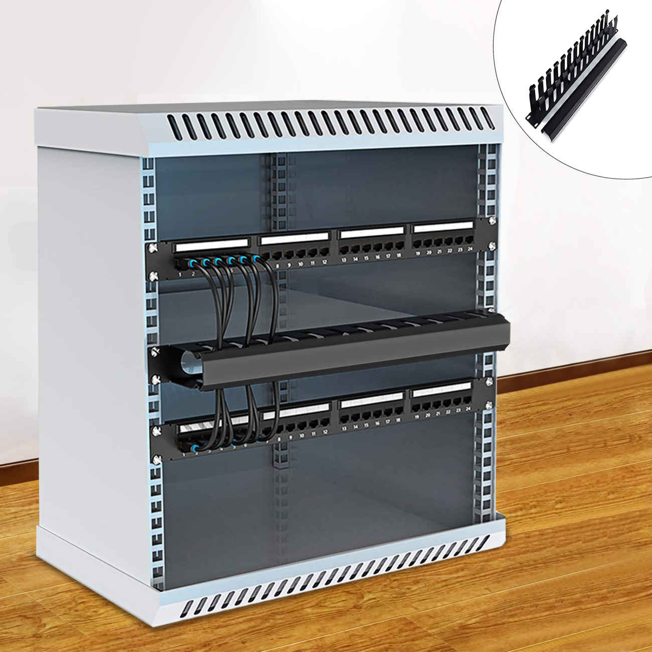 Kabel-Organizer-Box für Steckdosenleisten – Kind- & haustiersicheres Design