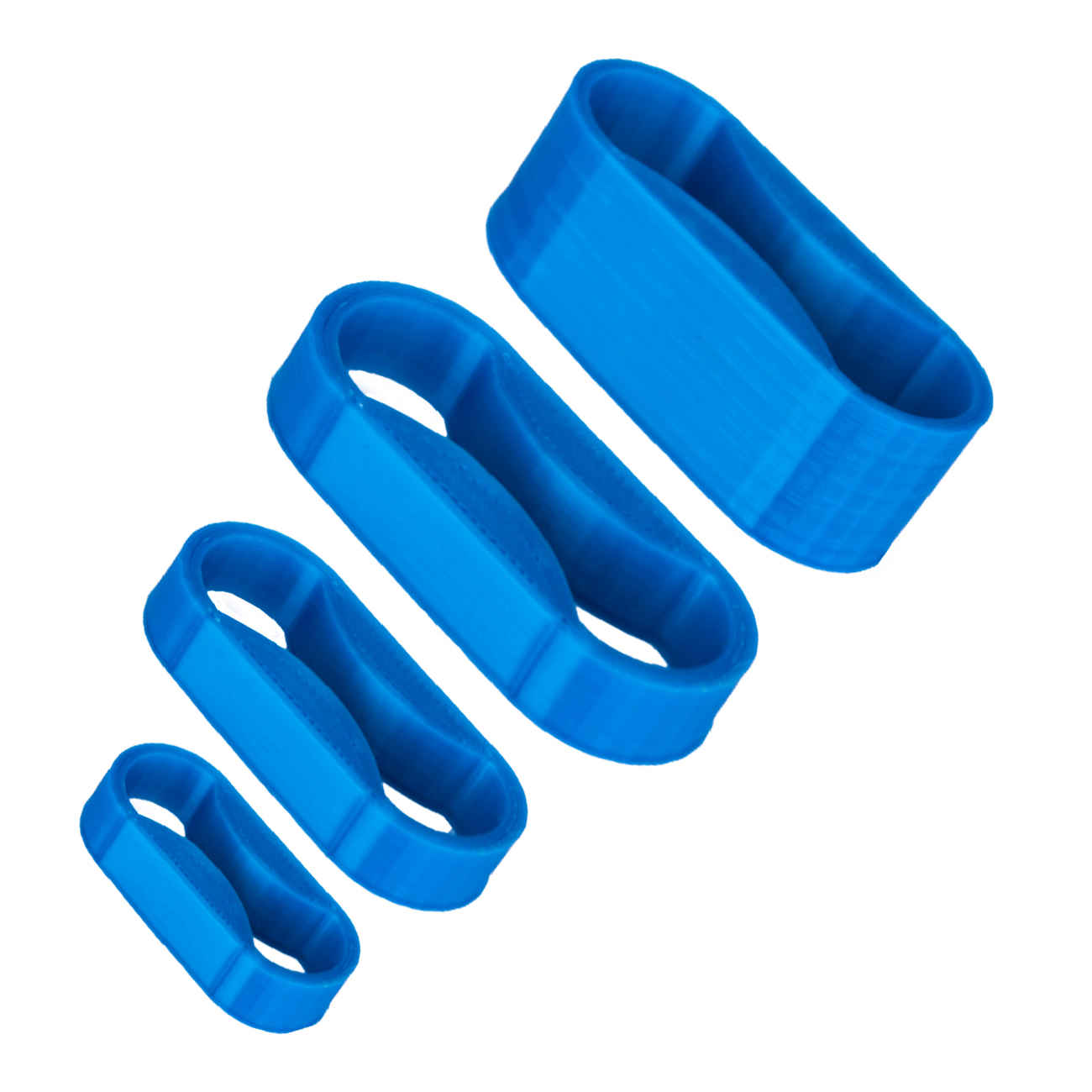 Kabel- & Draht-Organizer – Modell PLA 25 breiter Clip, 4er-Pack
